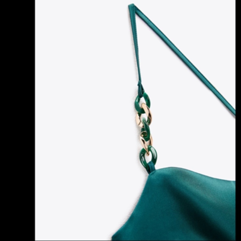 💚 SATIN LINGERIE STYLE DRESS - Picture 8 of 9